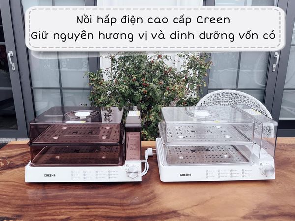 NỒI HẤP ĐIỆN CAO CẤP CREEN